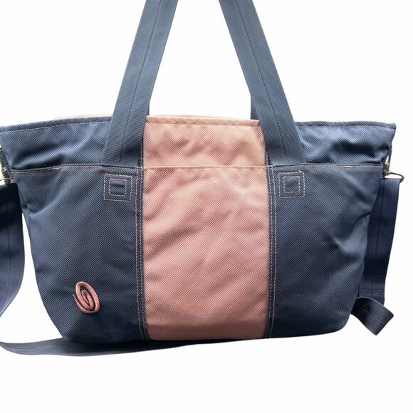 Timbuk2 Blue Pink Nylon Travel Tote Bag with Shoulder Strap - Picture 4 of 13